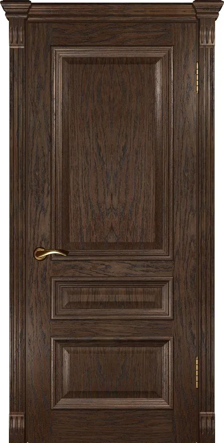 Фото Межкомнатная дверь Фараон-2 (ДГ мореный дуб)